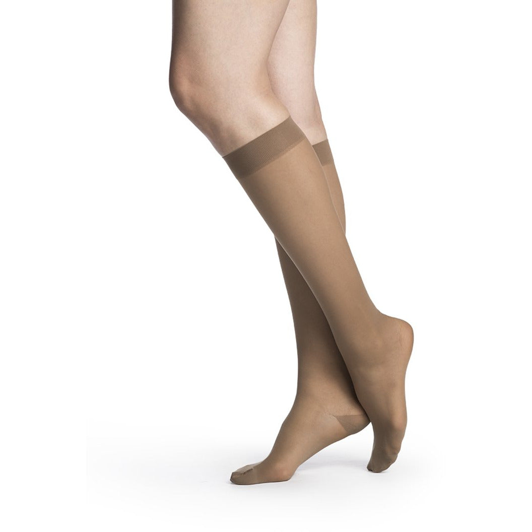 REJUVA Knee-high Sheer Compression Socks