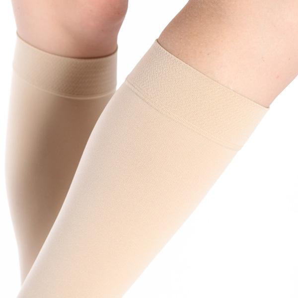 mediven comfort, 20-30 mmHg, Calf High Compression Stockings, Open Toe :  : Health & Personal Care