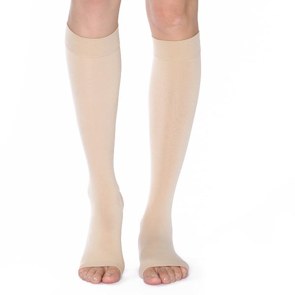 Blue Jay An Elite Healthcare Brand Sheer Support Compression Pantyhose -  15-20 mmHg | Light Weight, Beige , Firm Support , Closed Toe Pantyhose 